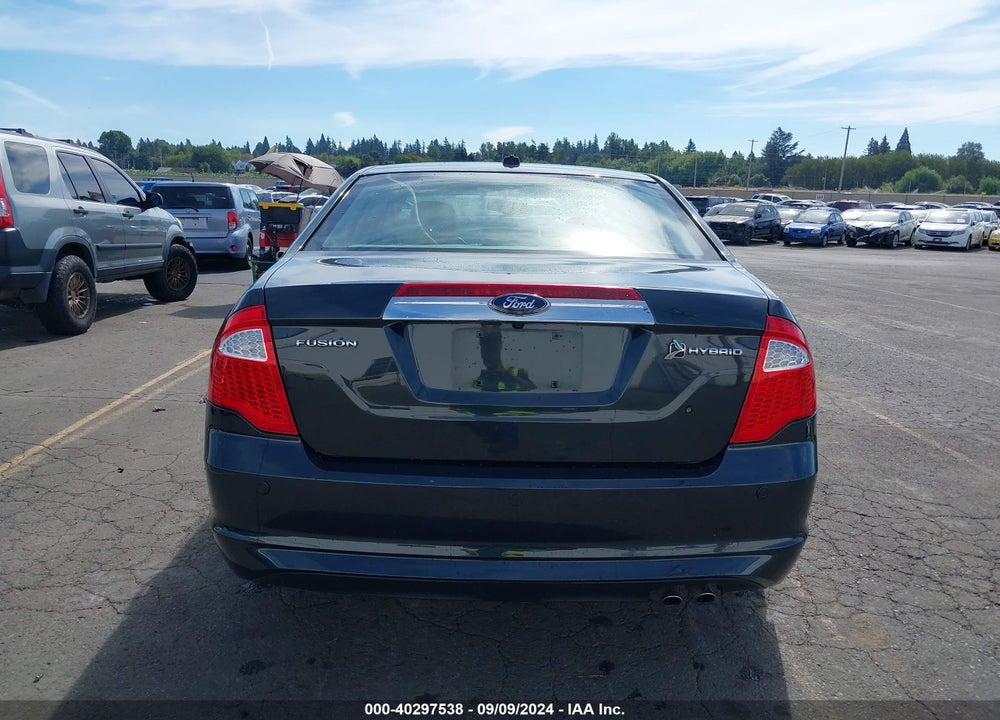 2010 FORD FUSION HYBRID VIN: 3FADP0L38AR233148