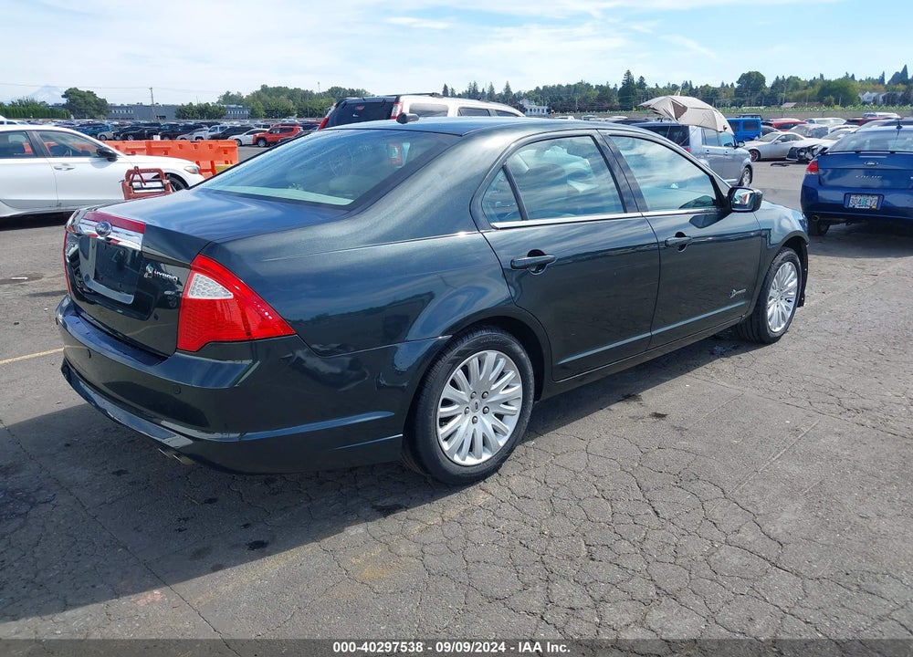 2010 FORD FUSION HYBRID VIN: 3FADP0L38AR233148
