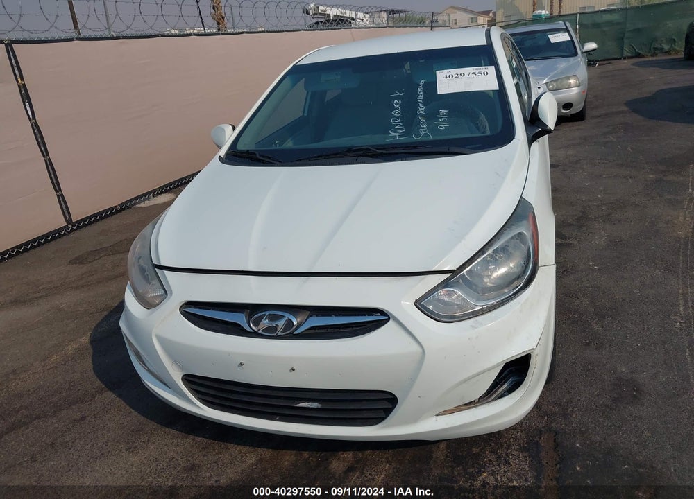 2013 HYUNDAI ACCENT SE VIN: KMHCU5AE9DU065318