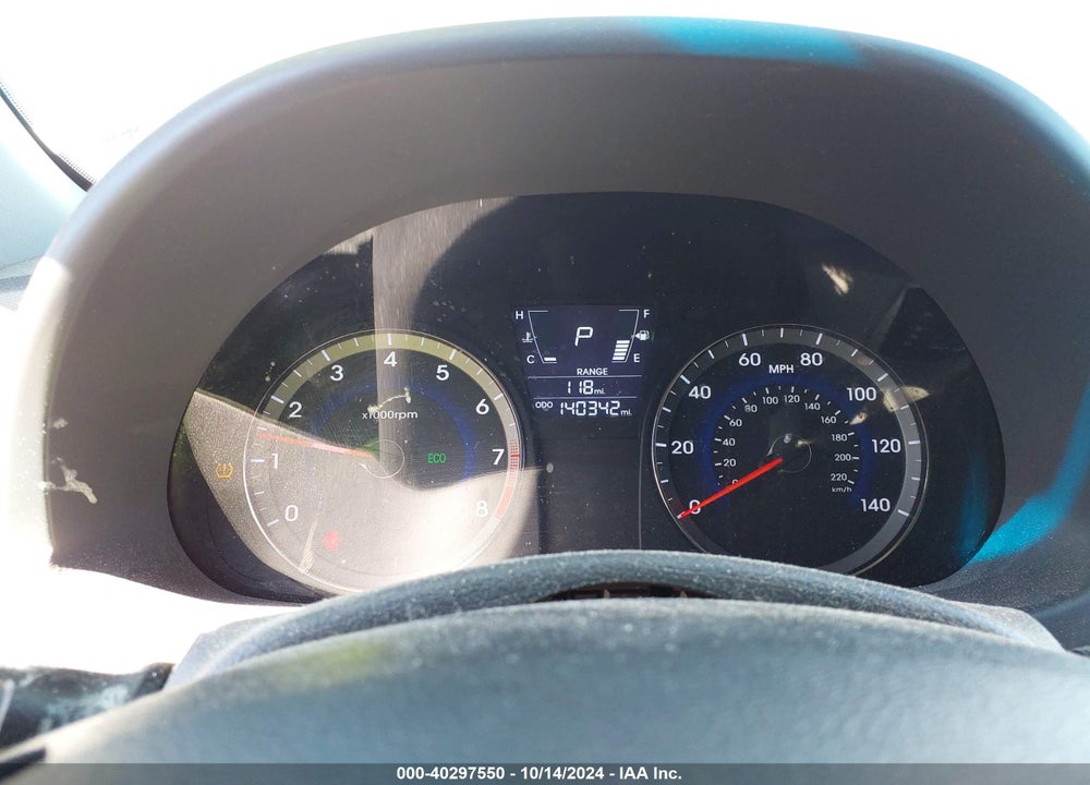 2013 HYUNDAI ACCENT SE VIN: KMHCU5AE9DU065318