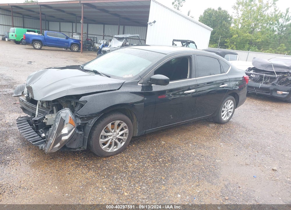 2019 NISSAN SENTRA SV VIN: 3N1AB7AP3KL613418