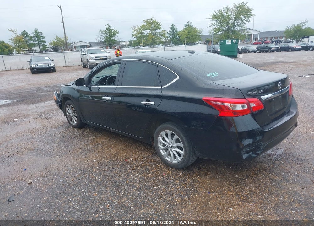 2019 NISSAN SENTRA SV VIN: 3N1AB7AP3KL613418