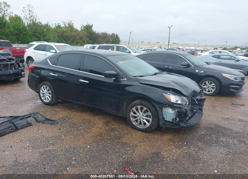 2019 NISSAN SENTRA SV VIN: 3N1AB7AP3KL613418