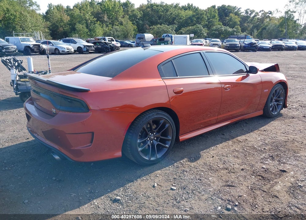 2022 DODGE CHARGER SCAT PACK VIN: 2C3CDXGJ9NH262339