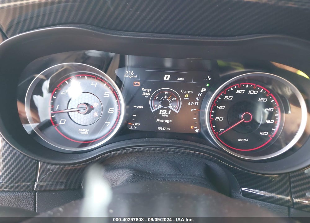 2022 DODGE CHARGER SCAT PACK VIN: 2C3CDXGJ9NH262339