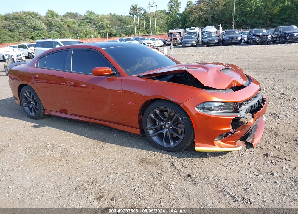 2022 DODGE CHARGER SCAT PACK VIN: 2C3CDXGJ9NH262339