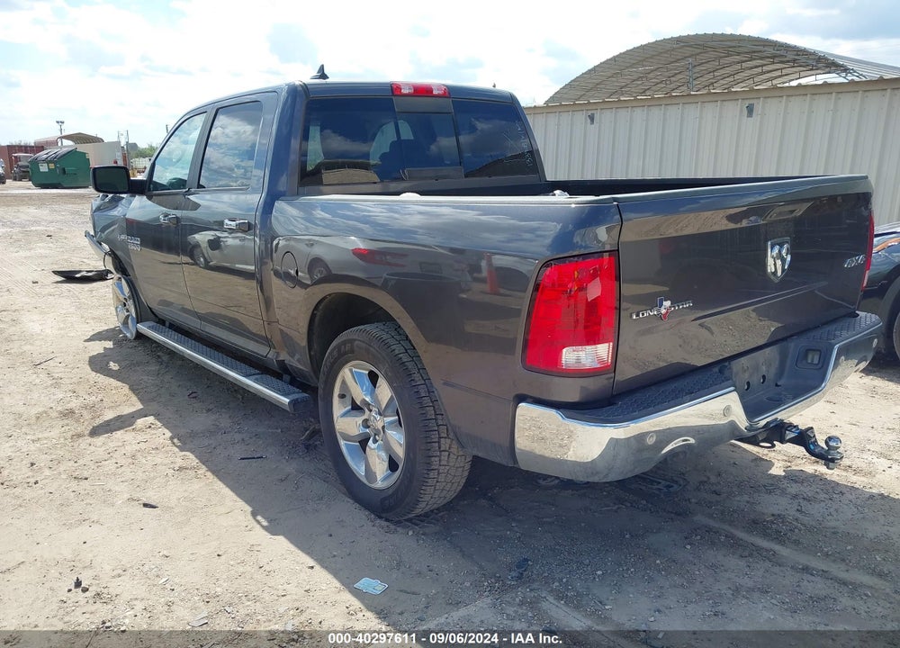 2017 RAM 1500 LONE STAR 4X4 5'7 BOX VIN: 1C6RR7LT1HS560659