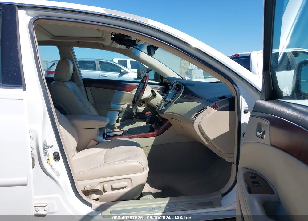 2011 TOYOTA AVALON LIMITED VIN: 4T1BK3DB5BU405519