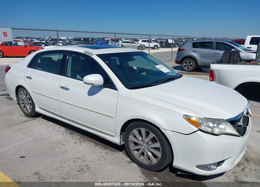 2011 TOYOTA AVALON LIMITED VIN: 4T1BK3DB5BU405519