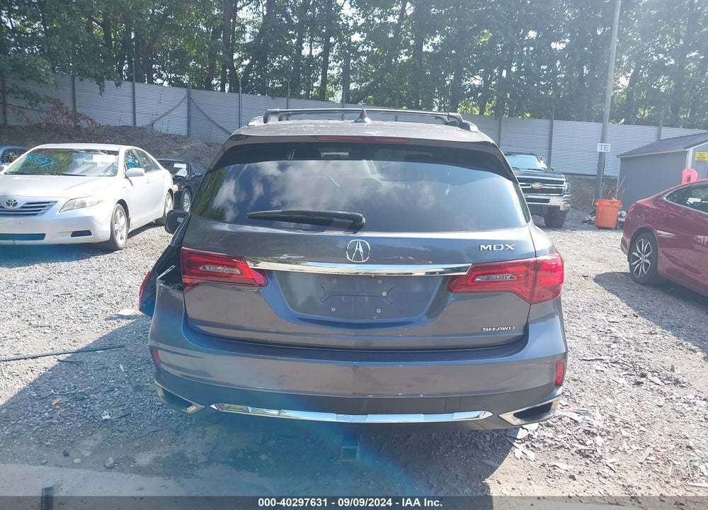 2017 ACURA MDX TECHNOLOGY PACKAGE VIN: 5FRYD4H53HB013433