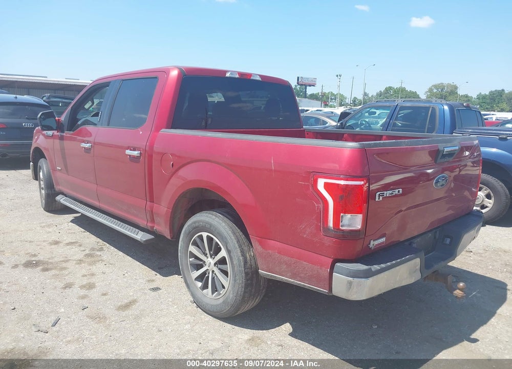 2016 FORD F-150 XLT VIN: 1FTEW1CP7GKF17121