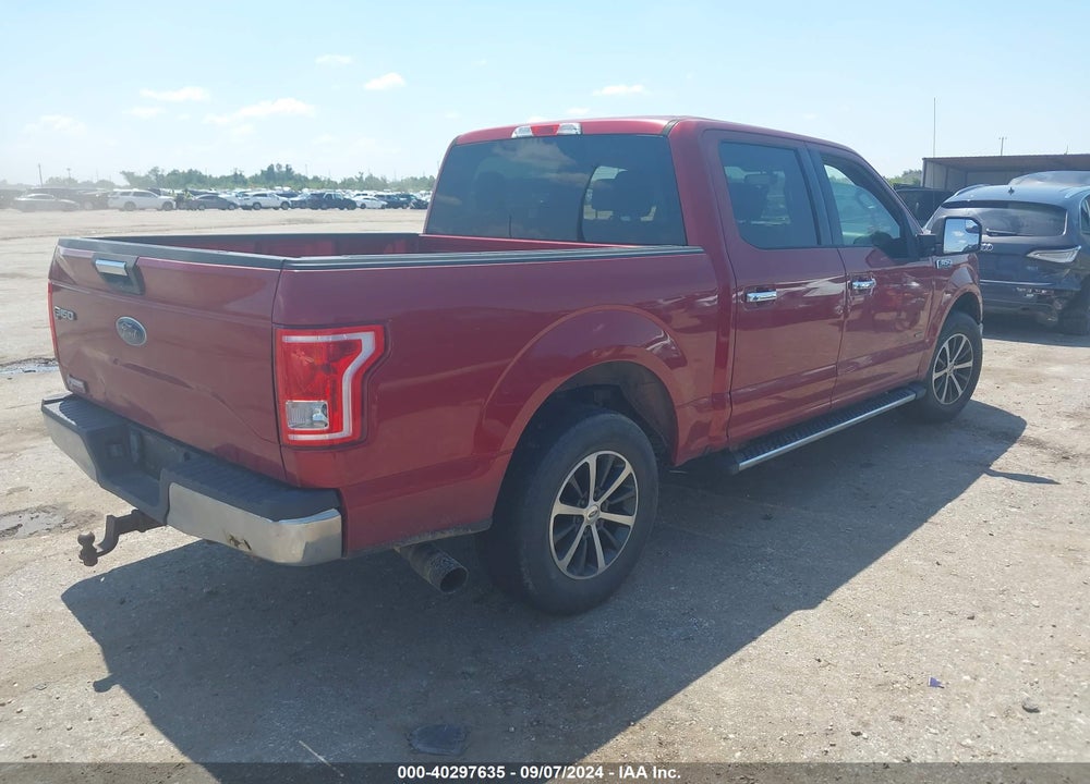 2016 FORD F-150 XLT VIN: 1FTEW1CP7GKF17121