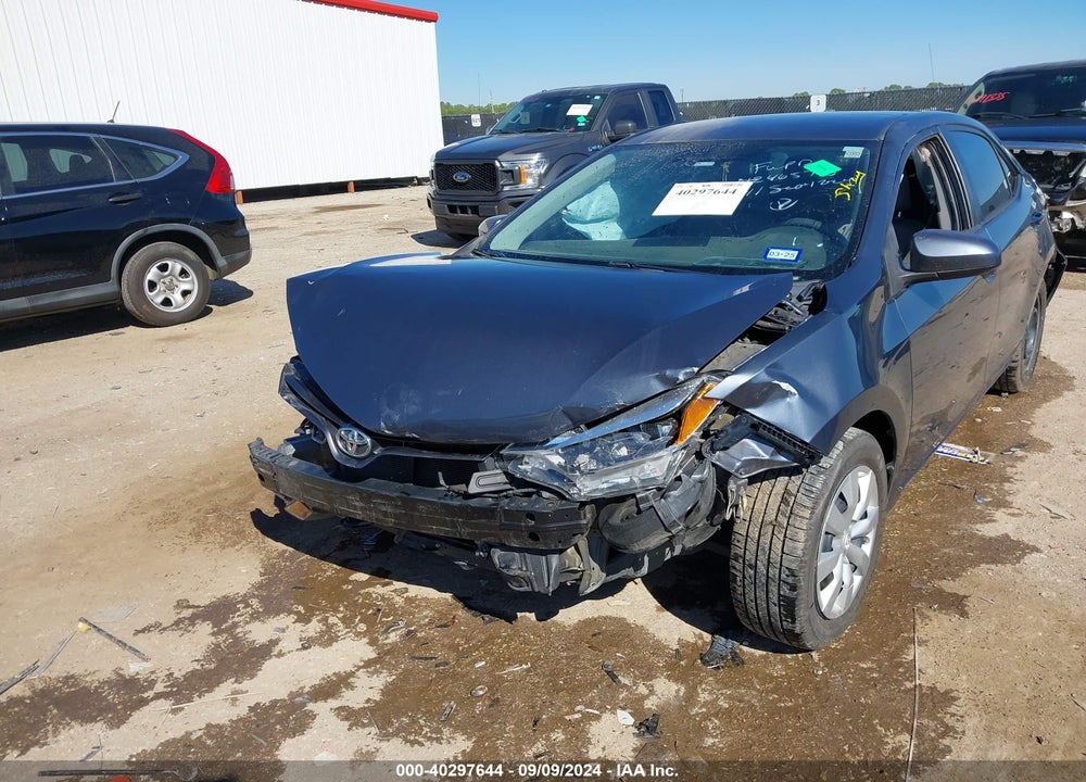 2016 TOYOTA COROLLA LE VIN: 5YFBURHE9GP392221