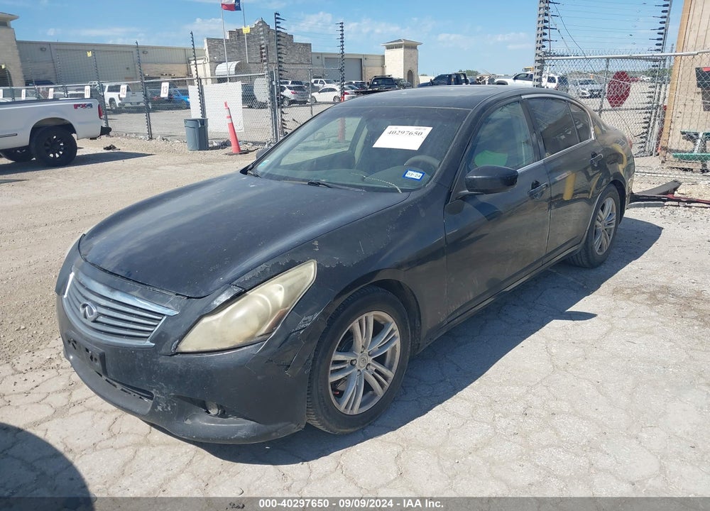 2011 INFINITI G25 JOURNEY VIN: JN1DV6AP2BM830236