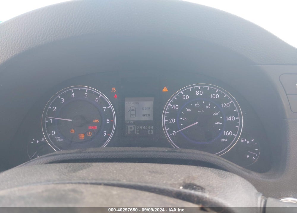 2011 INFINITI G25 JOURNEY VIN: JN1DV6AP2BM830236