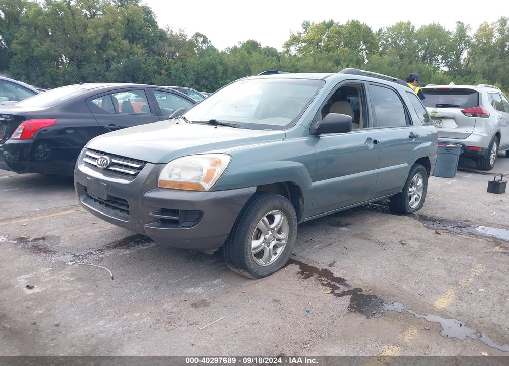 2008 KIA SPORTAGE LX V6 VIN: KNDJE723387489745