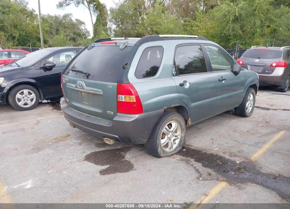 2008 KIA SPORTAGE LX V6 VIN: KNDJE723387489745