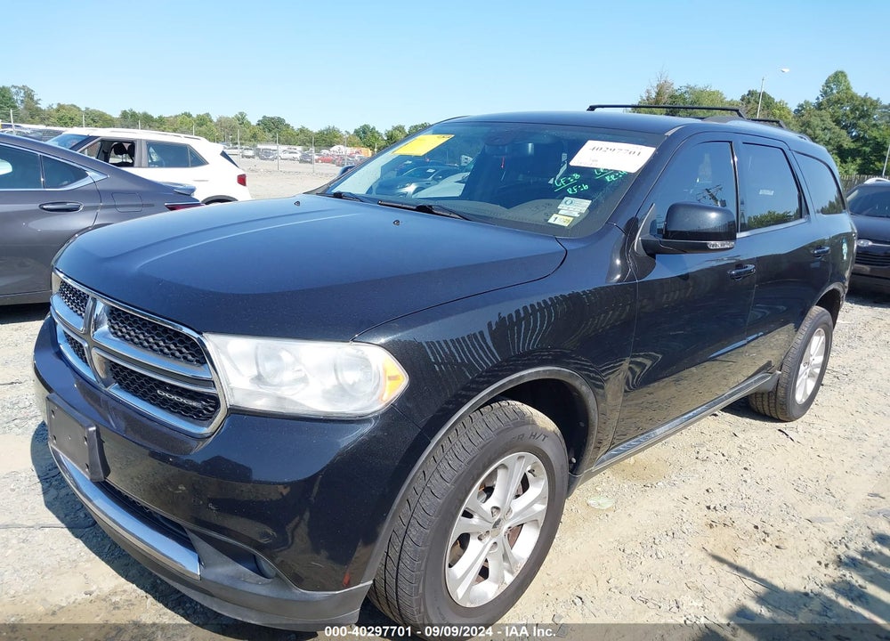 2012 DODGE DURANGO CREW VIN: 1C4RDJDG6CC158287