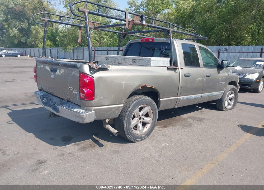 2007 DODGE RAM 1500 LARAMIE VIN: 1D7HU18287S140028