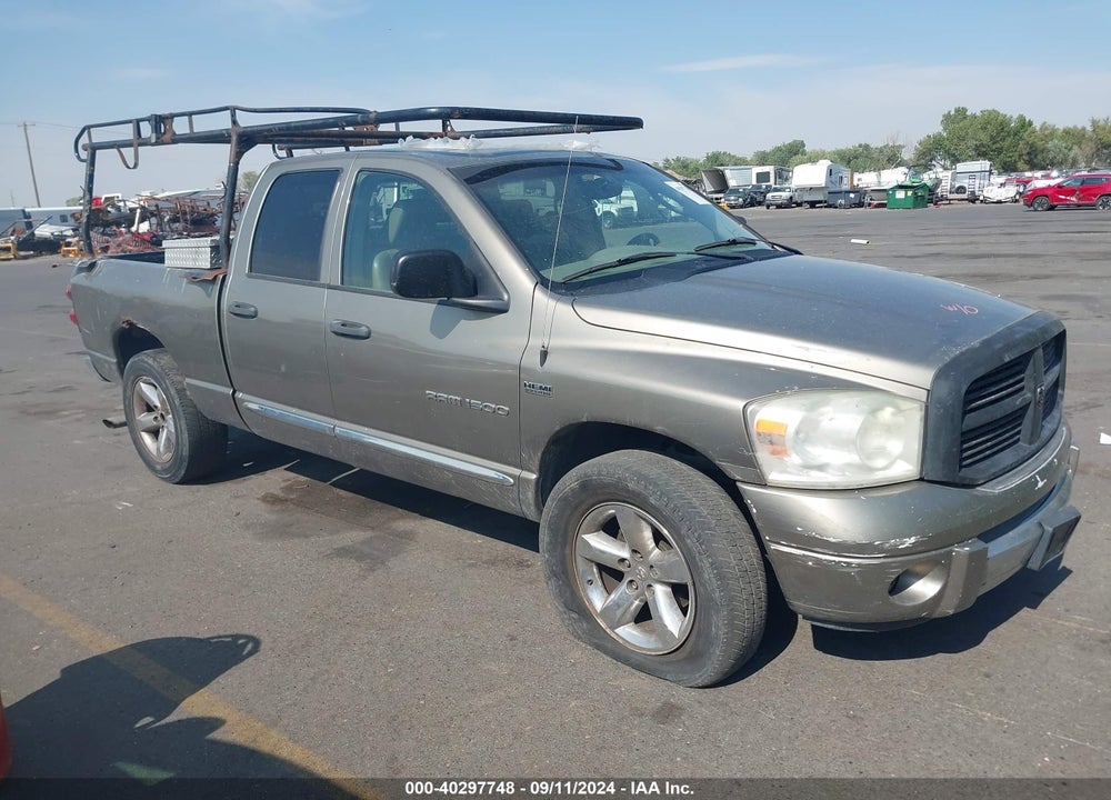 2007 DODGE RAM 1500 LARAMIE VIN: 1D7HU18287S140028