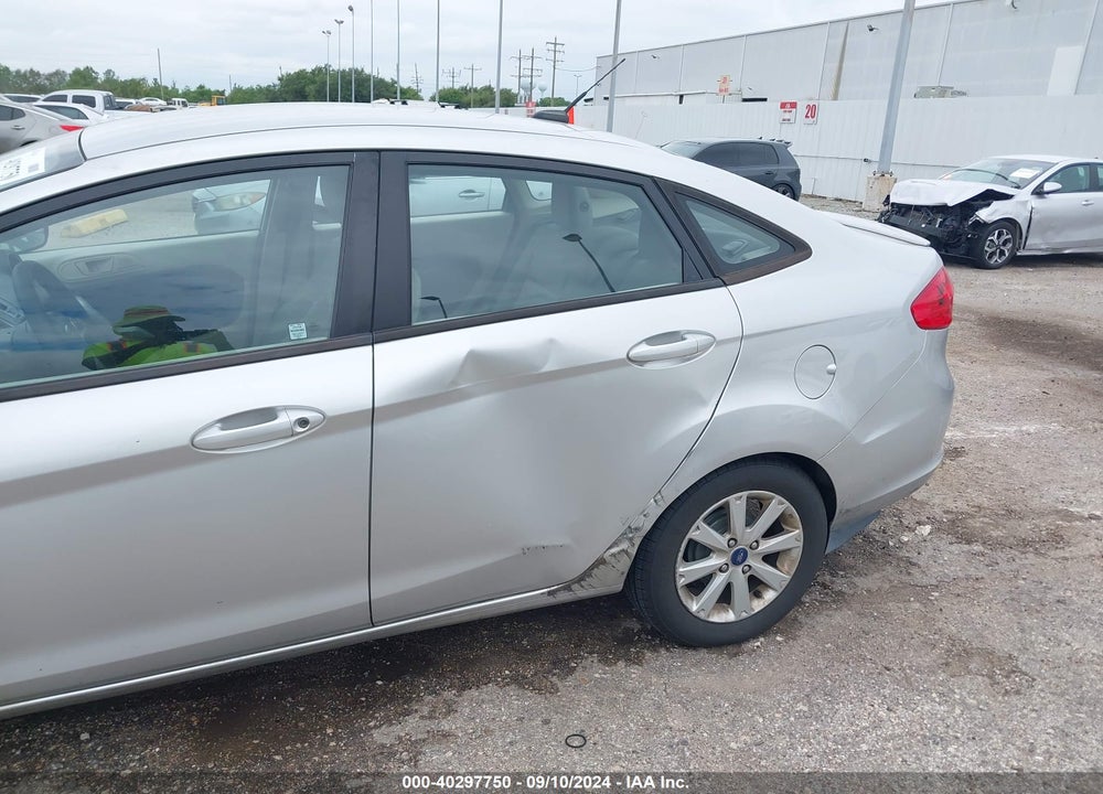 2012 FORD FIESTA SE VIN: 3FADP4BJ9CM198952