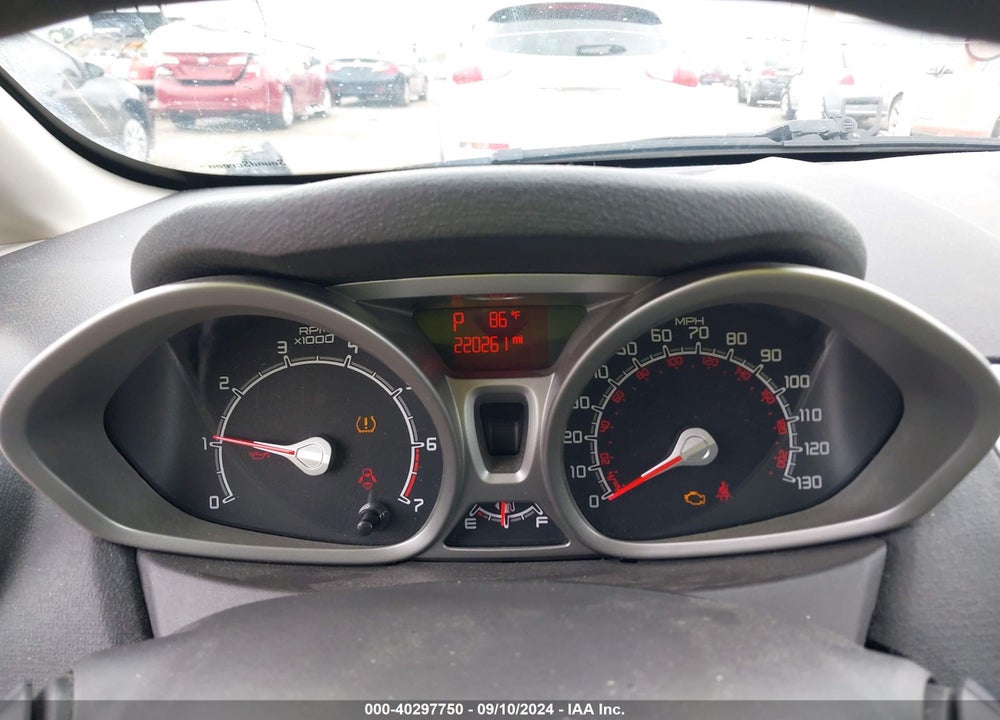 2012 FORD FIESTA SE VIN: 3FADP4BJ9CM198952