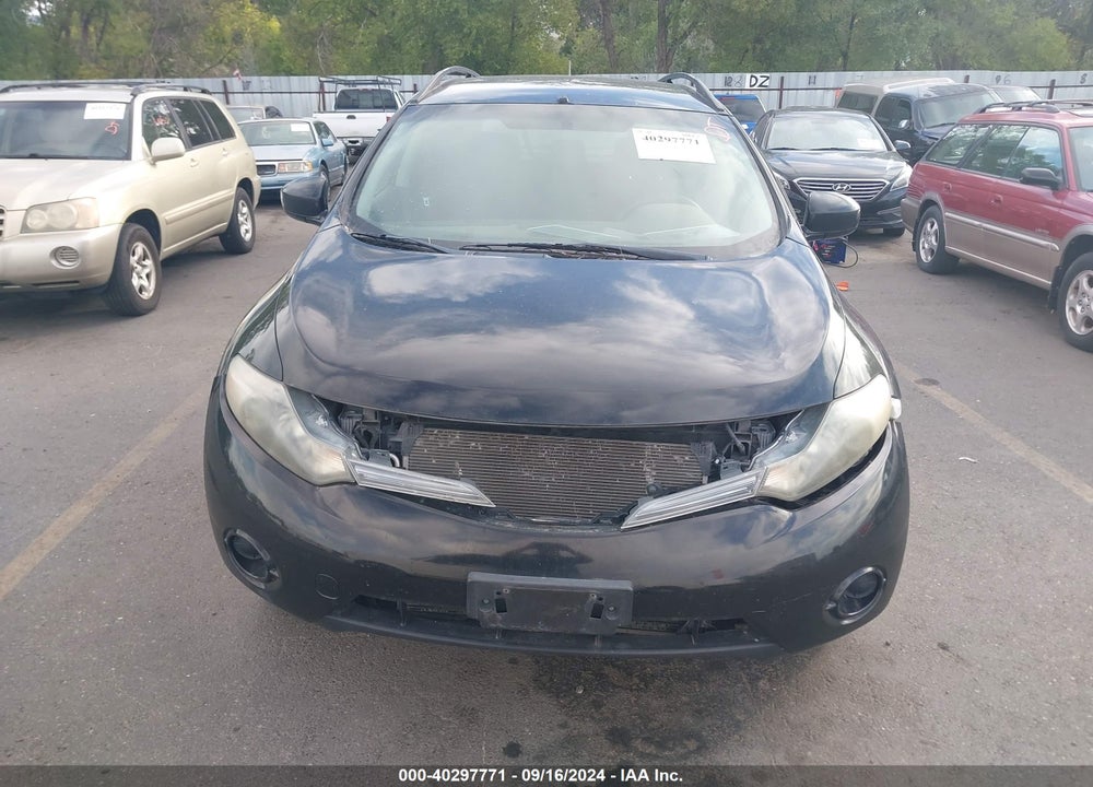 2009 NISSAN MURANO S VIN: JN8AZ18W59W143906