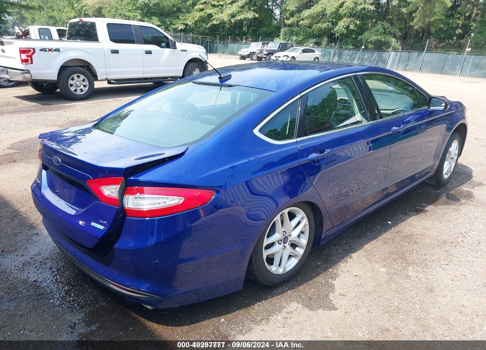 2014 FORD FUSION SE VIN: 3FA6P0HD2ER196436