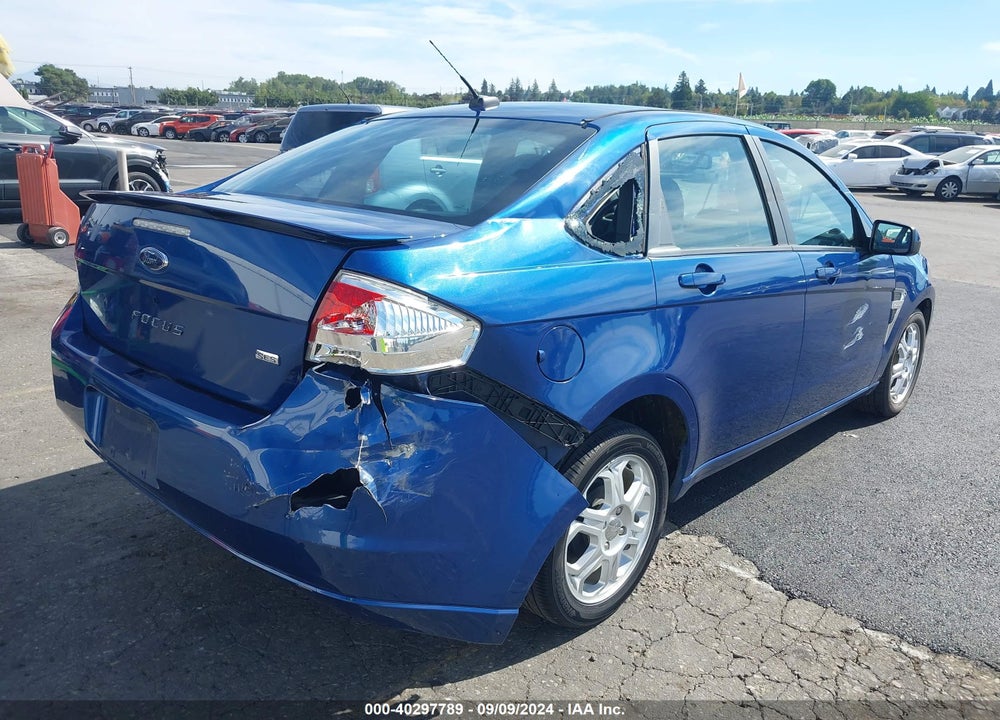2008 FORD FOCUS SE/SES VIN: 1FAHP35N88W201163