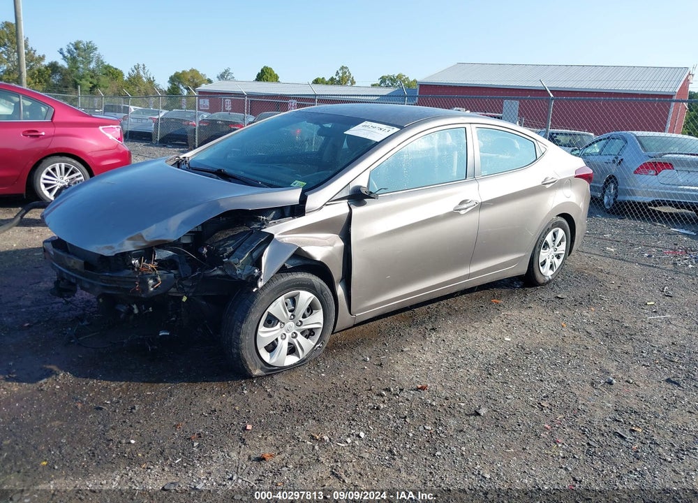 2016 HYUNDAI ELANTRA SE VIN: 5NPDH4AE1GH745431