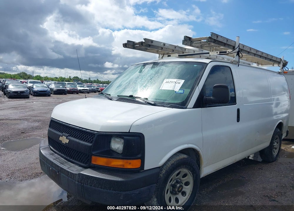 2014 CHEVROLET EXPRESS 1500 WORK VAN VIN: 1GCSGAF47E1151598