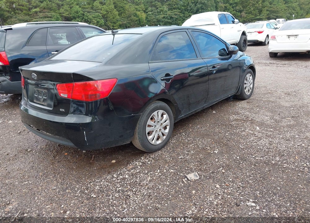2012 KIA FORTE EX VIN: KNAFU4A23C5580337
