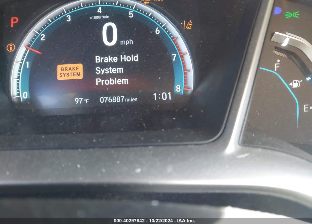 2019 HONDA CIVIC EX-L VIN: 19XFC1F78KE014928