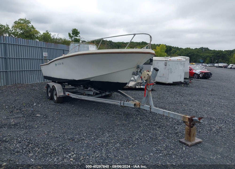 1971 MAKO 22 VIN: NJZ15737HULL