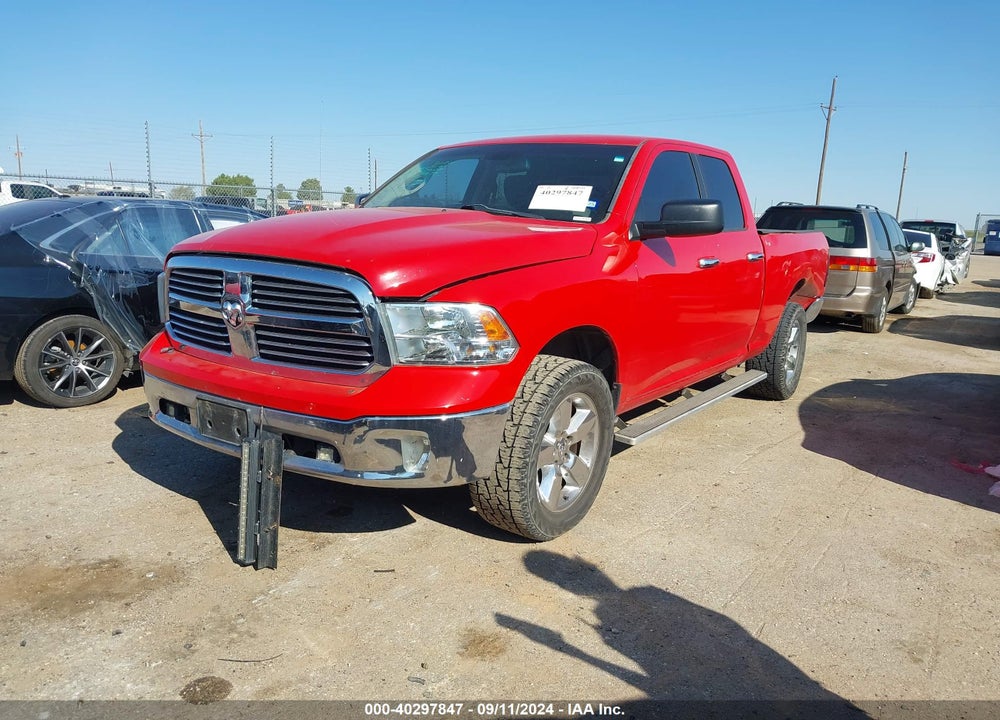 2014 RAM 1500 BIG HORN VIN: 1C6RR7GT2ES288628