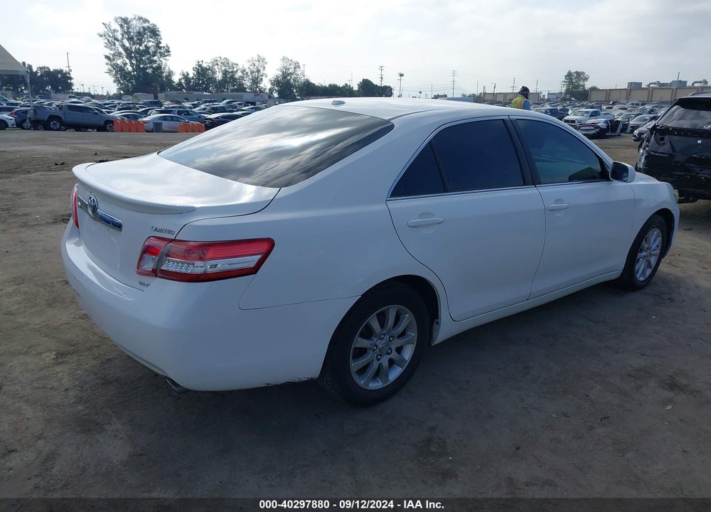 2011 TOYOTA CAMRY XLE VIN: 4T4BF3EK4BR144537