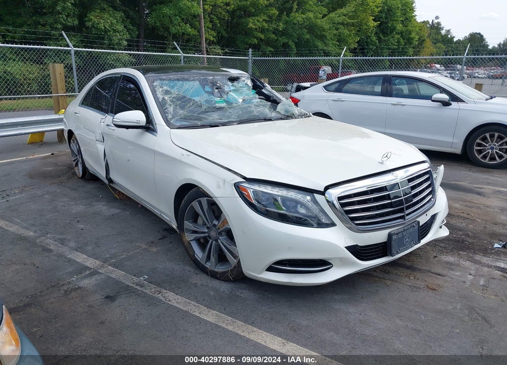 2016 MERCEDES-BENZ S 550 4MATIC VIN: WDDUG8FB8GA205273