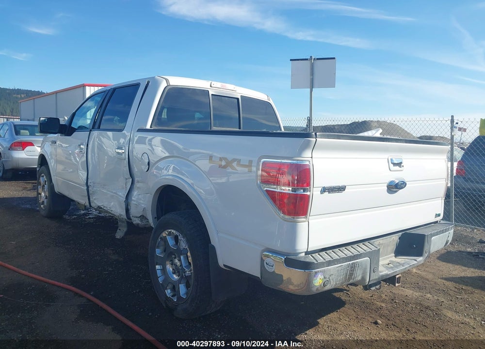 2011 FORD F-150 LARIAT VIN: 1FTFW1EF6BFA36075