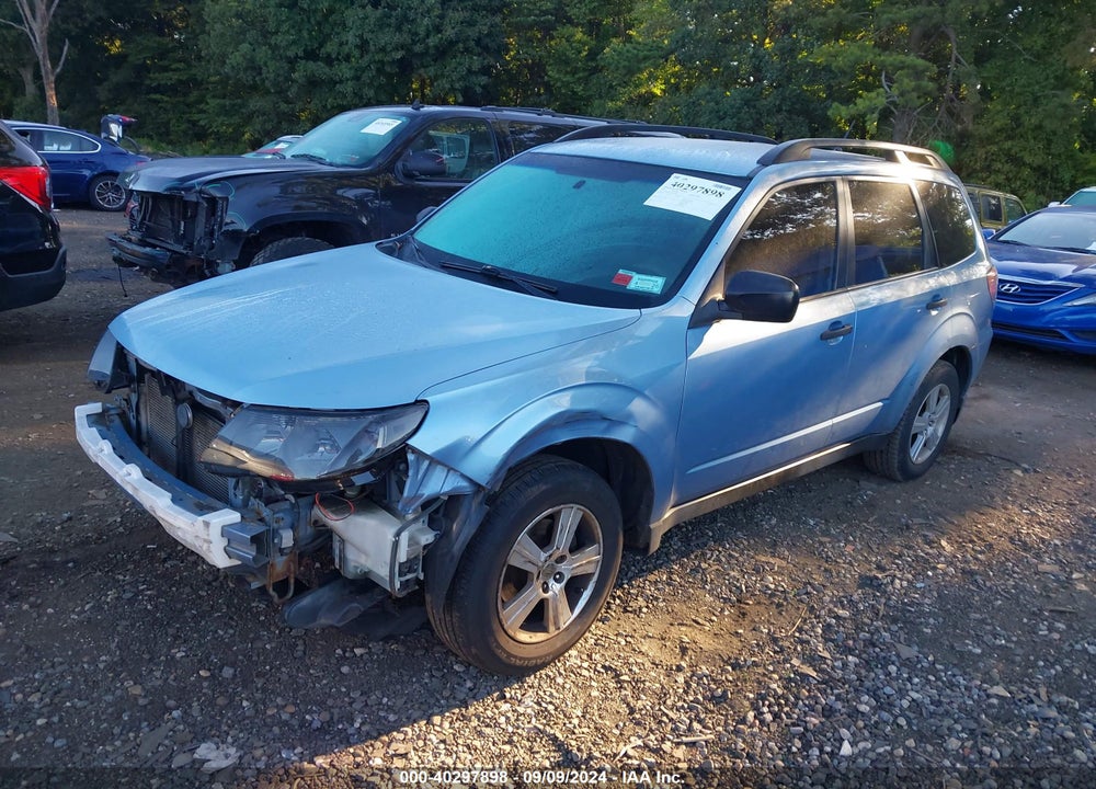2011 SUBARU FORESTER 2.5X VIN: JF2SHABC7BH716009