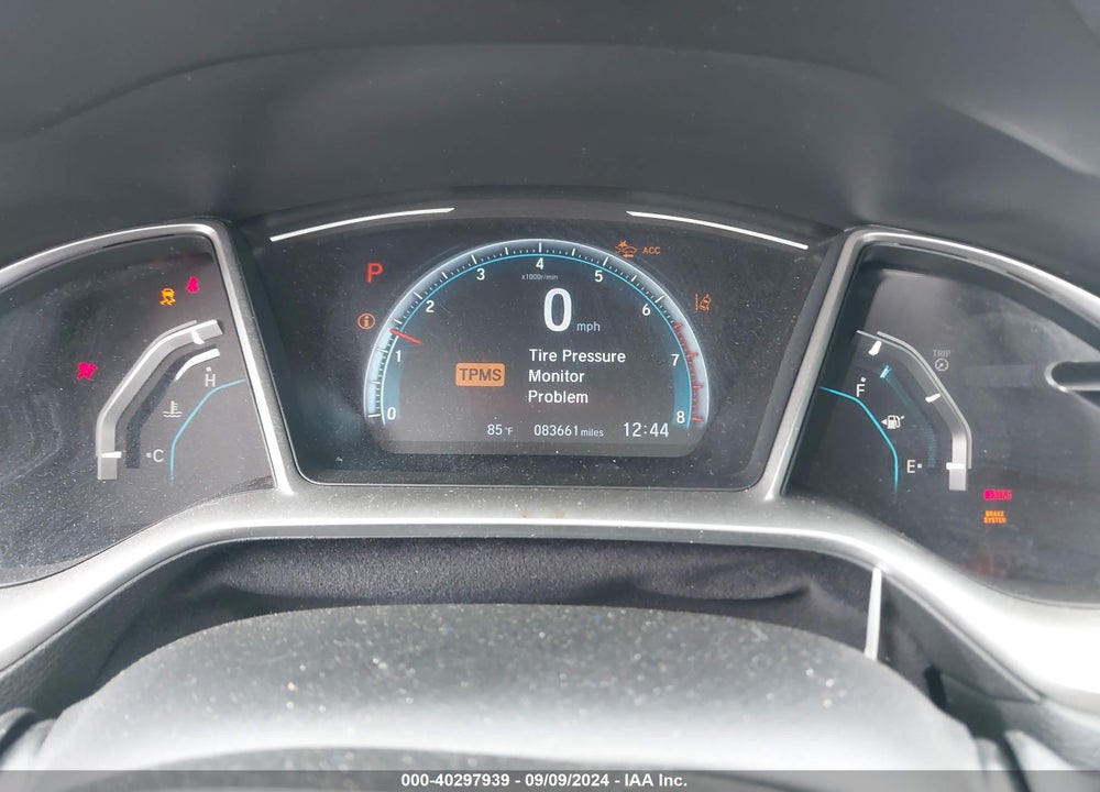 2020 HONDA CIVIC VIN: 19XFC1F3XLE017831