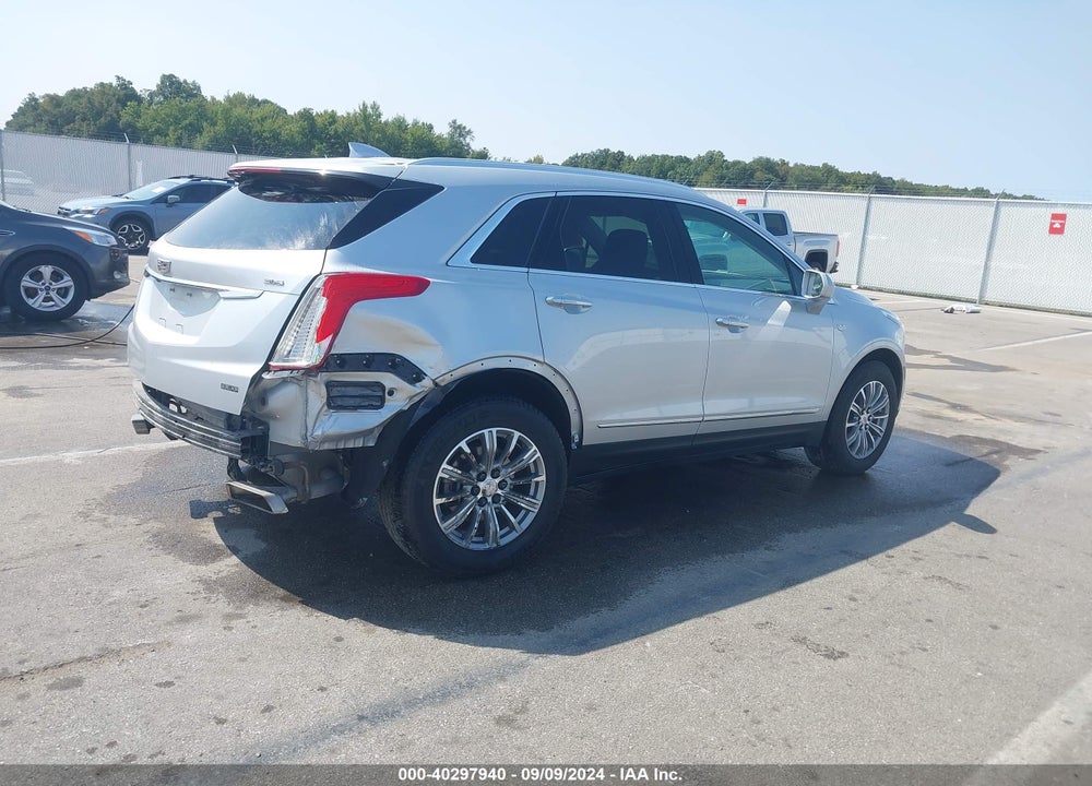 2017 CADILLAC XT5 LUXURY VIN: 1GYKNBRS3HZ256290