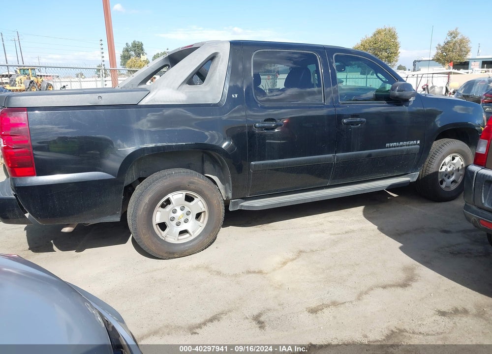 2007 CHEVROLET AVALANCHE 1500 LT VIN: 3GNEC12097G263231