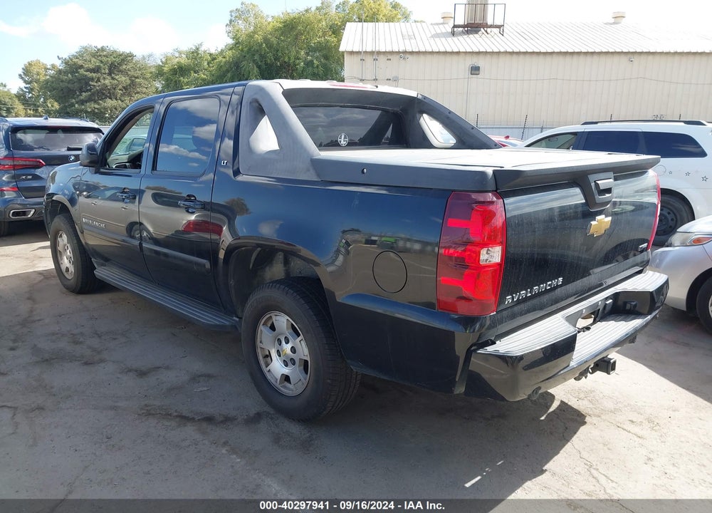 2007 CHEVROLET AVALANCHE 1500 LT VIN: 3GNEC12097G263231