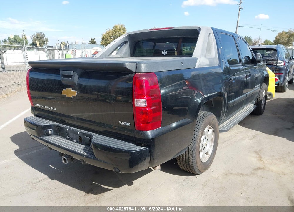 2007 CHEVROLET AVALANCHE 1500 LT VIN: 3GNEC12097G263231