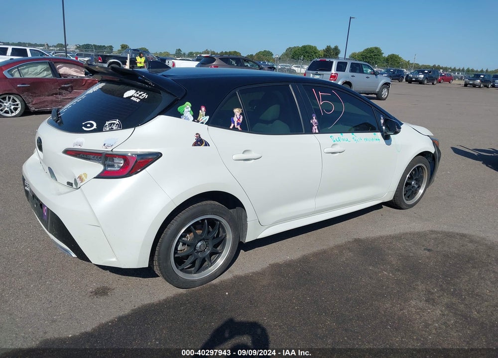 2020 TOYOTA COROLLA SE VIN: JTND4RBE7L3093519