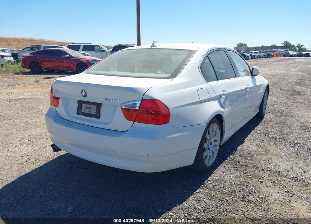 2006 BMW 330I VIN: WBAVB335X6KS37226