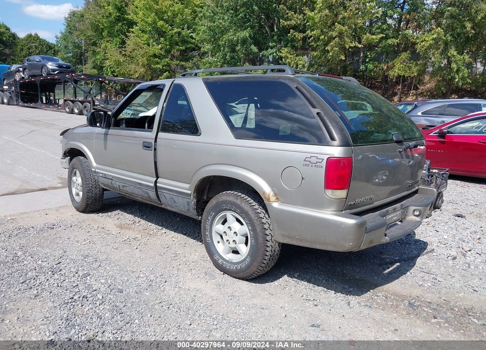 1999 CHEVROLET BLAZER VIN: 1GNCT18W6XK200602
