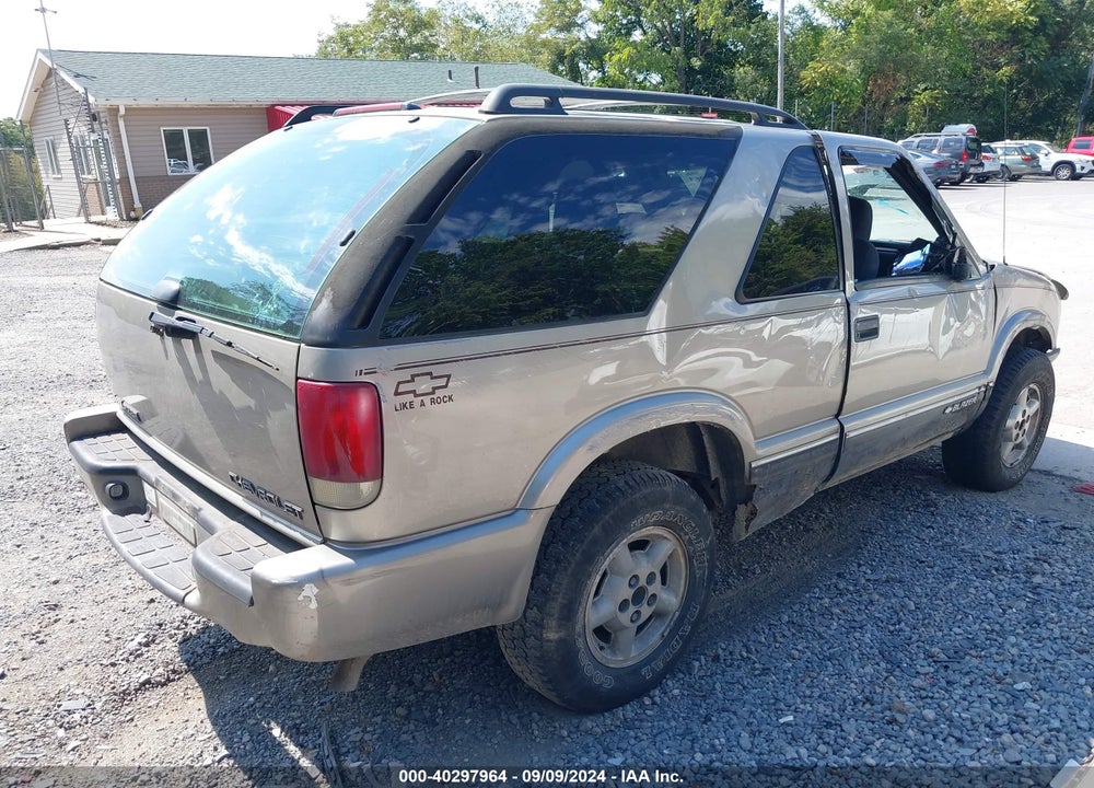 1999 CHEVROLET BLAZER VIN: 1GNCT18W6XK200602