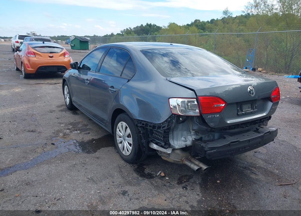 2014 VOLKSWAGEN JETTA 2.0L S VIN: 3VW2K7AJ6EM294136