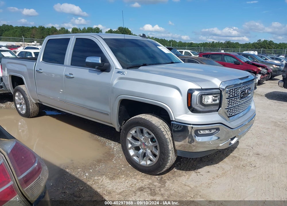 2018 GMC SIERRA 1500 SLT VIN: 3GTU2NEC9JG459729